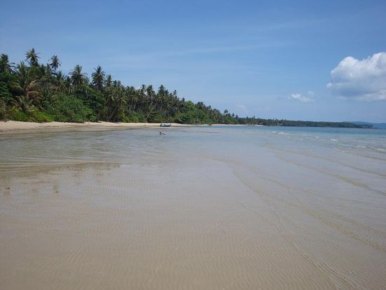 Auf diesem Foto sieht es Traumhaft aus... dies hier ist aber auch genau das schoenste Strandstueck und auf dem Foto sieht es schon schoener aus als es wirklich war...