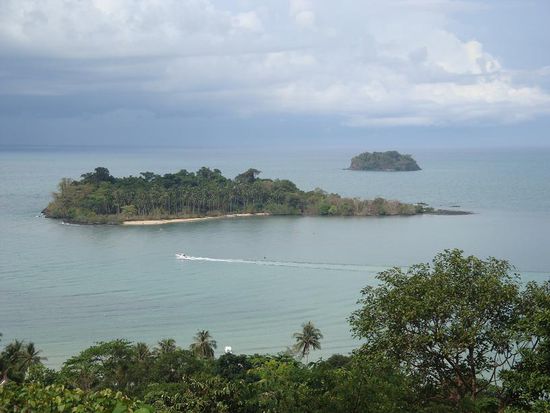 Ein Aussichtspunkt auf eine naheliegende Insel den wir passierten...