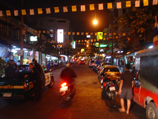 Eine weitere Strasse im Stadtzentrum.