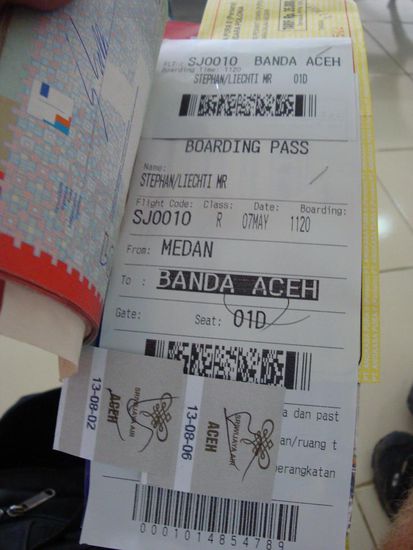 Auf geht's... nach Banda Aceh !