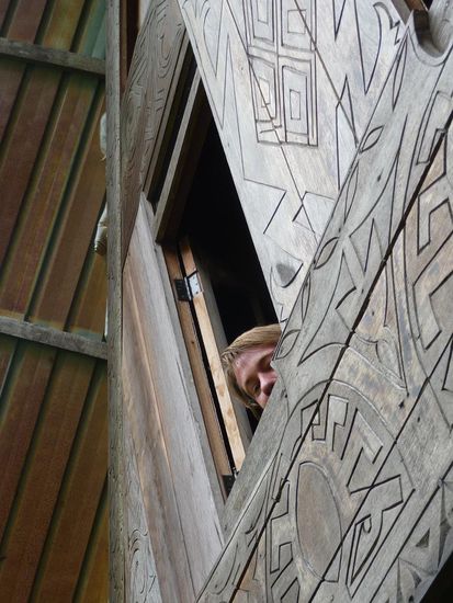 Morgentlicher Blick aus dem Schlafzimmerfenster  Cooles Foto von Alain...