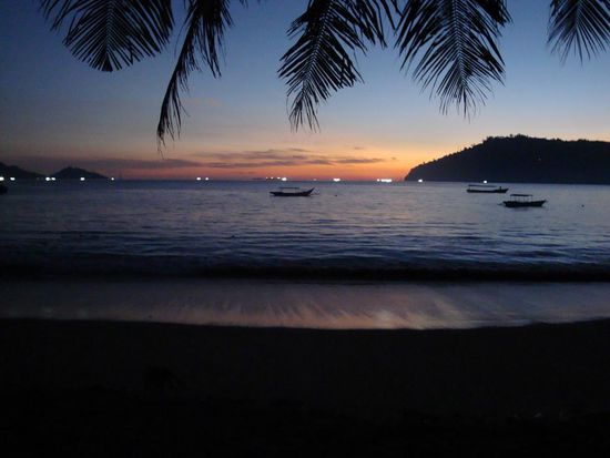 Und ein tolles Foto vom Sonnenuntergang... war wirklich ein total friedlicher Ort.