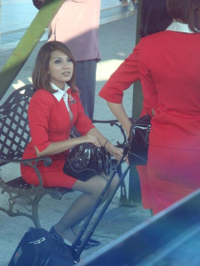 Ankunft Kuala Lumpur Flughafen... ein weiterer Grund wieso ich immer Air Asia fliege. 