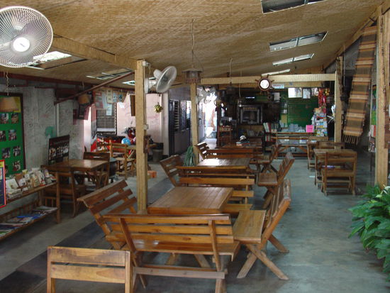 Die "Chill-Out-Area" des Banana Guesthouses.