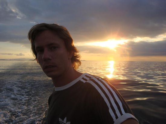 Ein weiteres mal Sonnenuntergang... diesmal zusammen mit mir.