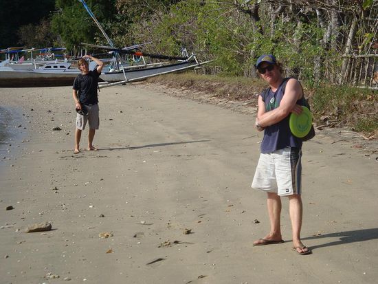 Die zwei coolsten Typen der Insel... "Alain" und "Simon".