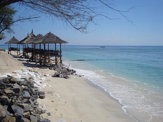 Blick in die andere Richtung vom selben Strand...