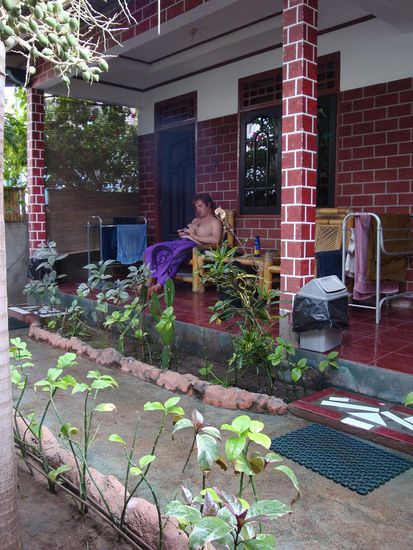 Hier noch ein Foto unserer neuen Unterkunft...