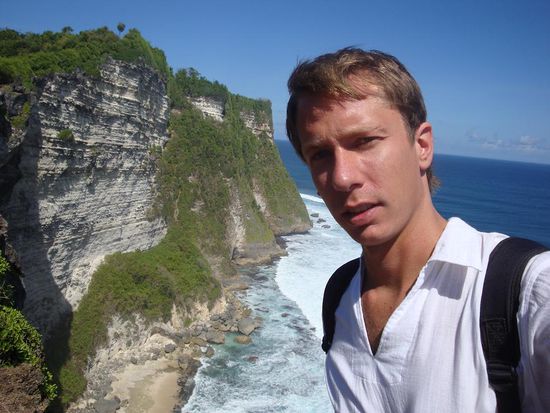 Hier irgendeine andere beeindruckende Klippe, eine total beeindruckende Aussicht !