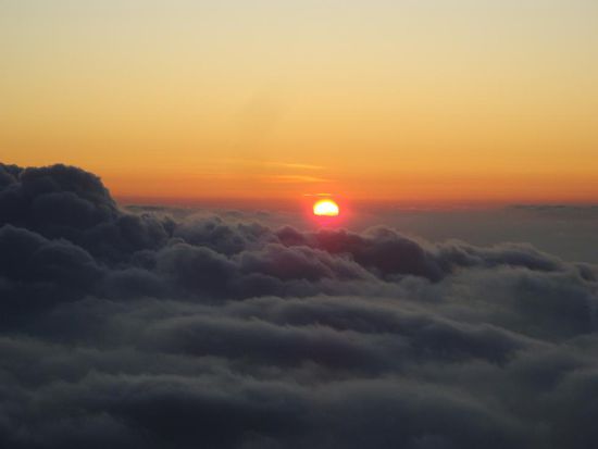 Dieser Sonnenuntergang war total speziell im Vergleich zu allen andern die ich unterdessen auf meiner Reise gesehen hatte !