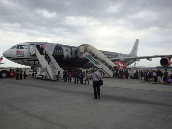 Das Flugzeug sah voll ok aus...