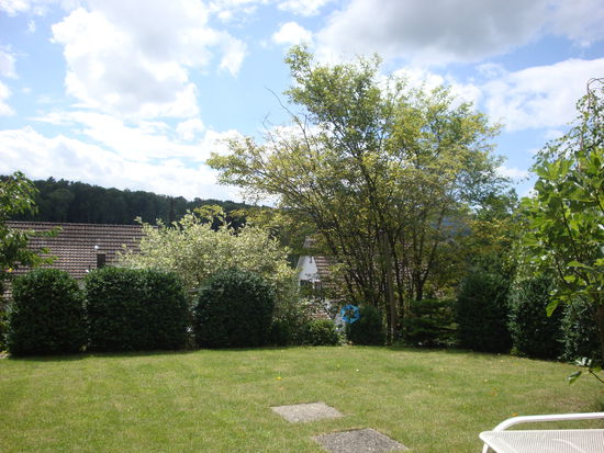 Zuhause im Garten ist es aber schon auch gemütlich...