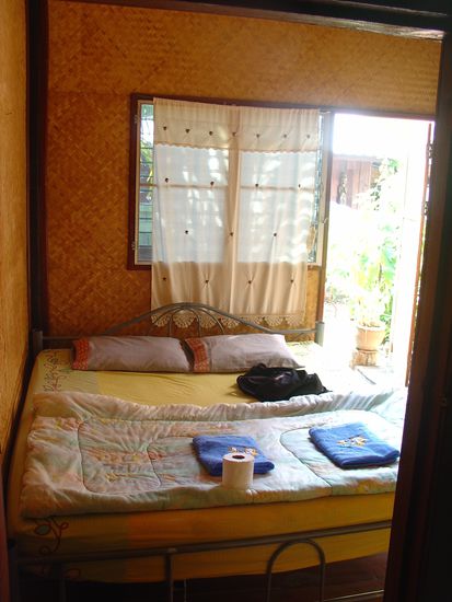 Und hier von innen aus dem Badezimmer fotografiert.