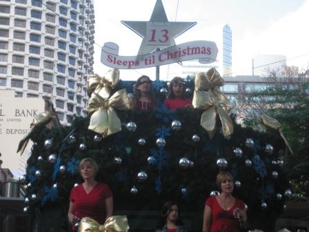 ... singenden Christbaum