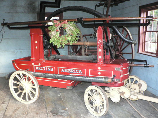 Wasserpumpenwagen zum Feuerlöschen