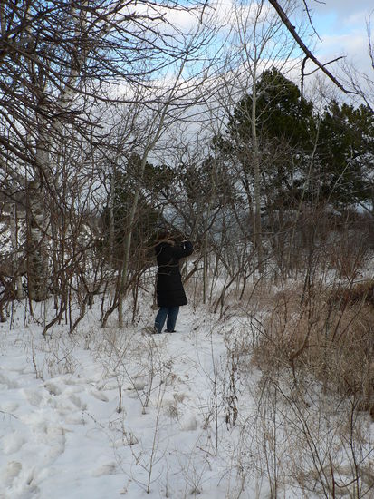 Regine auf Abwegen – Danger! Do not walk beyond this point – Ach was – nix wie hin.
