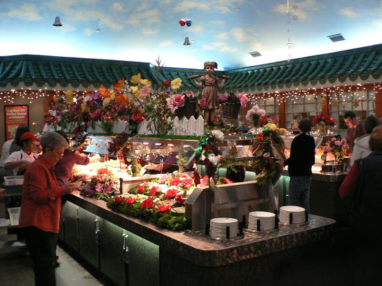 ... ein Teil des Buffets...