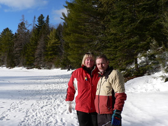 herrliches Wetter - und eiskalt