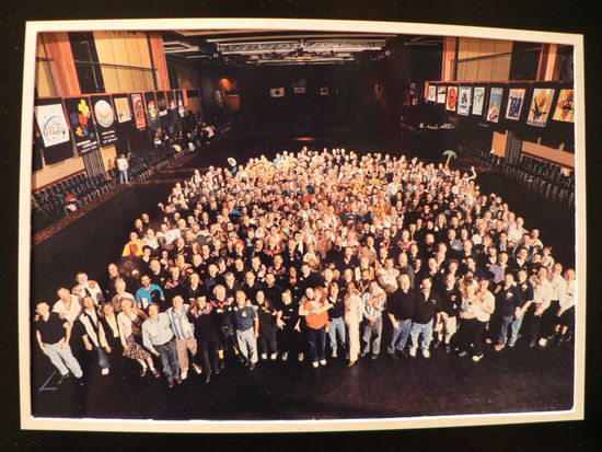 Es hat nur etwa die Hälfte der Teilnehmer an dem Opening Ceremonies teilgenommen.