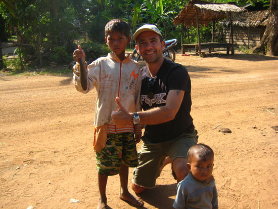 der fisch, die kinder und ich