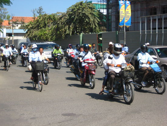 hauptverkehrsmittel:moped!