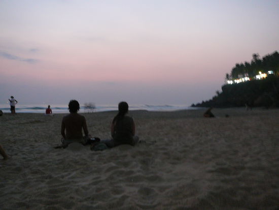 Meditation zur Musik am Abend