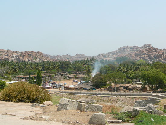 Typische Szene in Hampi
