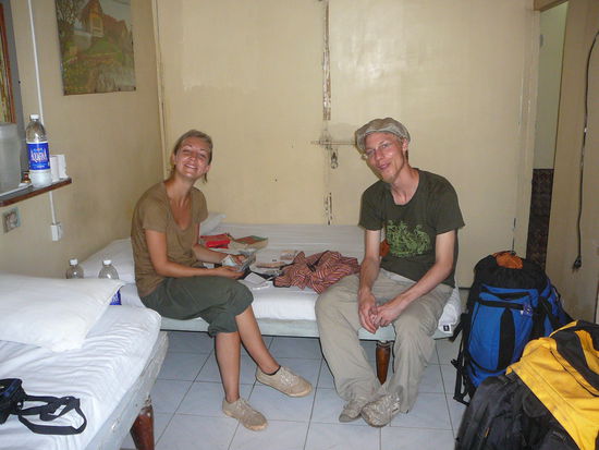 Pelle und Inga, meine Mumbai-Begleiter
