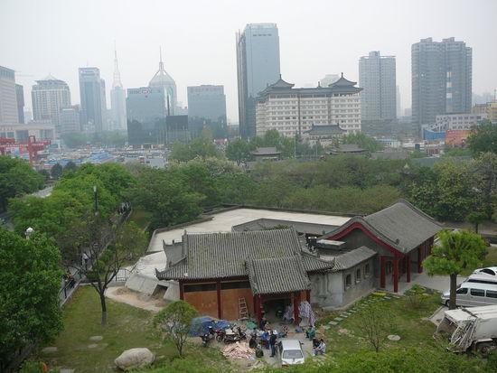 Eine interessante MIschung von neu und alt, wie ueberall hier