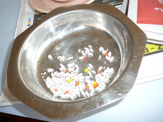 UNd das sind sozusagen indische Tic-Tacs (Munderfrischer nach dem Essen).