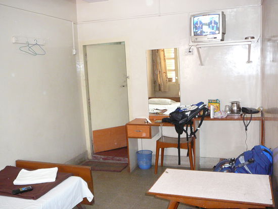 Zimmer nummer zwei, nur 500Rupien 