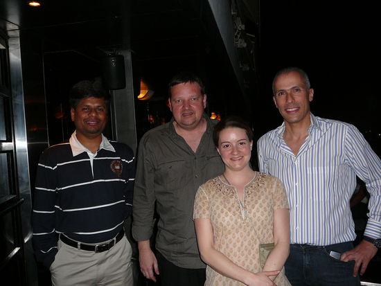 Sinar, Heiko, Tina und Sherif