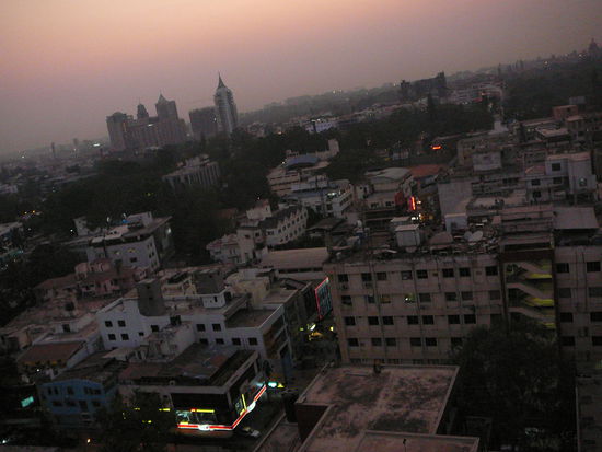 Nochmal von oben, aber noch hell (wie man sieht)