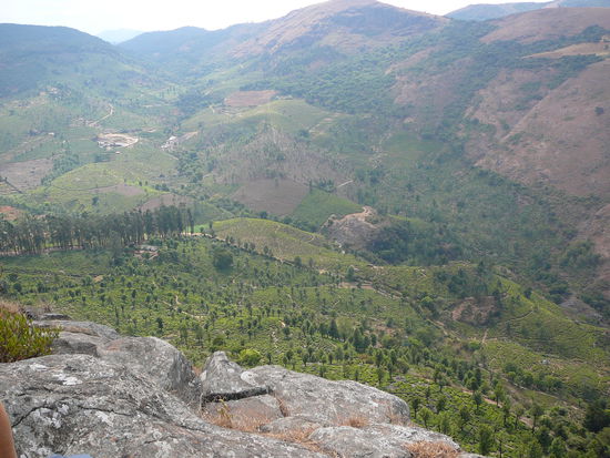Auf dem Gipfel bei der Wanderung