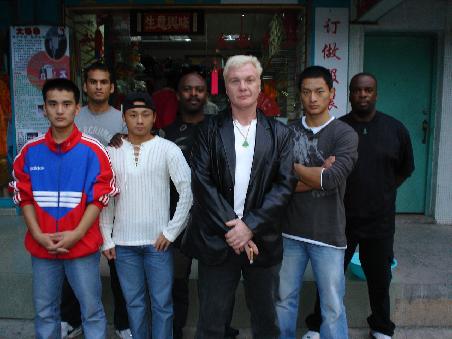 Mark Sifu und meine Sihings(Kung Fu Brüder) in Hongkong november 2004