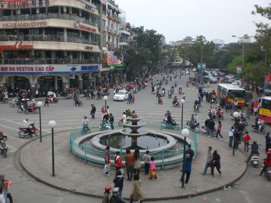 Auf diesem Plaetzchen warteten wir auf das neue Jahr