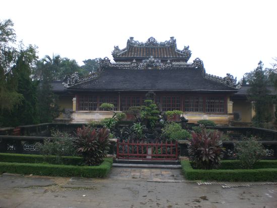 einer der zahlreichen Tempel