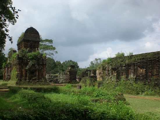 Tempel der Cham, erbaut im 7. Jahrhundert