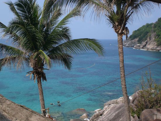 Mango Bay und Schnorcheln mit bunten Fischen...der Weg hat sich gelohnt Freunde!!!