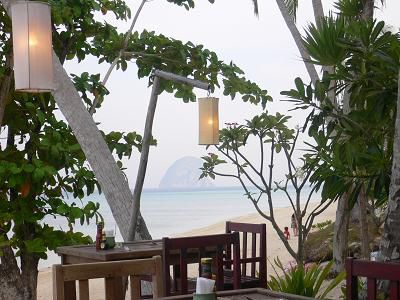Abendstimmung im Restaurant