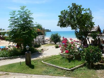 Aussicht vom Bungalow