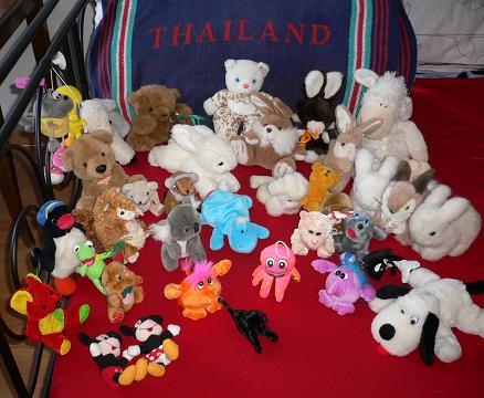 die freuen sich alle
auf die Kinder in Thailand