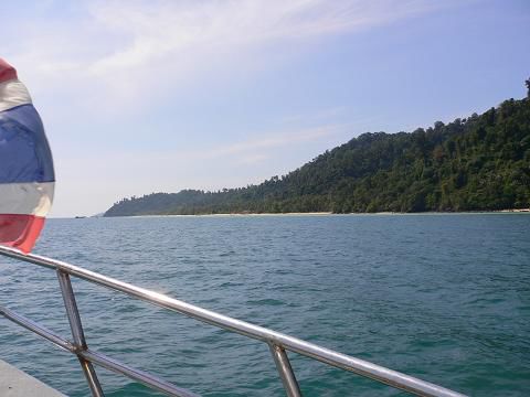 Ankunft auf Koh Ngai