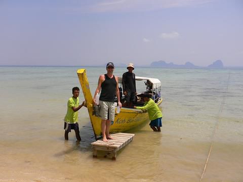 So wird man vom Resort abgeholt