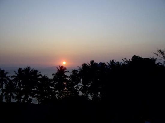 Sonnenaufgang um 06.45 Uhr
