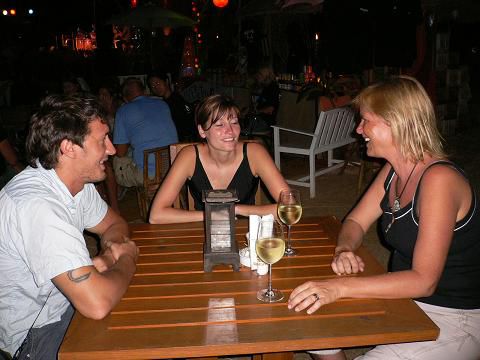 Bjoern, Tamara und Ines