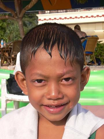 Das ist Ming, mit 7 Jahren