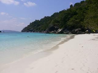 Weisser - aber wirklich total weisser - Strand