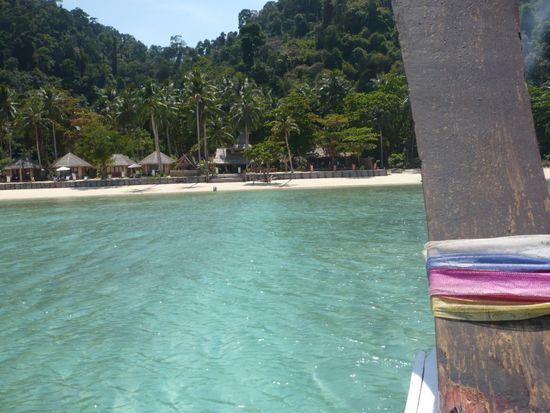 Und wieder ist unser Resort in Sicht