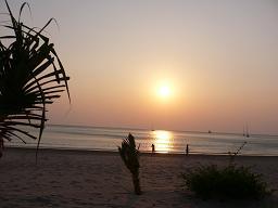 Sonnenuntergang am Klong Dao Beach